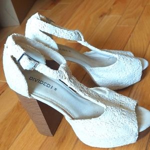 H&M Divided platform heels size US 7/ 38 EUR